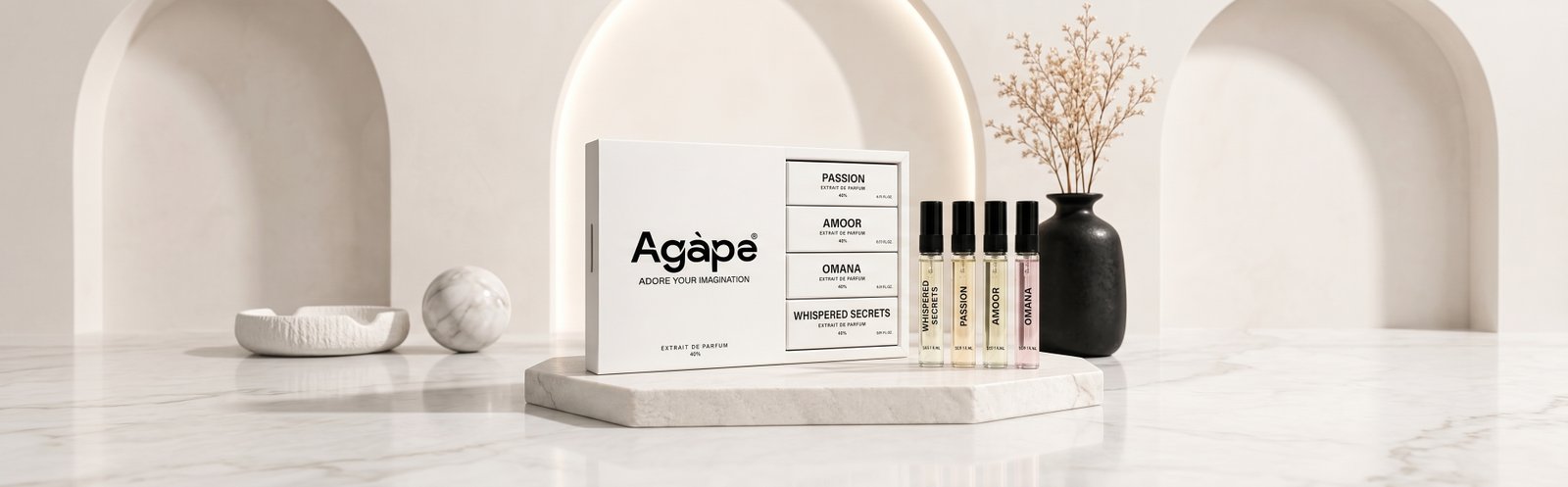 Agàpe Luxury Perfumes - Best Sellers Banner 2